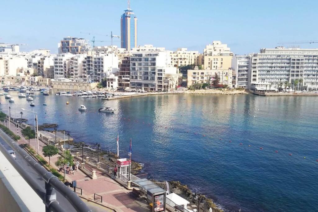St Julians' Sea Front, Spectacular View, Apartment San Ġiljan Extérieur photo