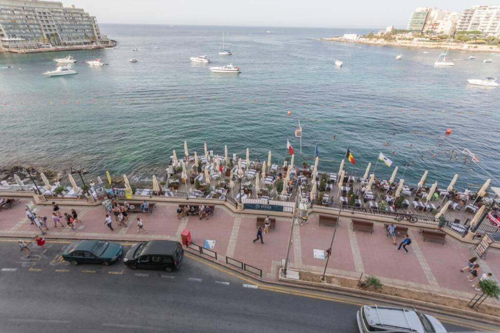 St Julians' Sea Front, Spectacular View, Apartment San Ġiljan Extérieur photo